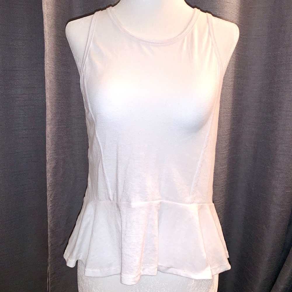 White Pendulum Tank Top